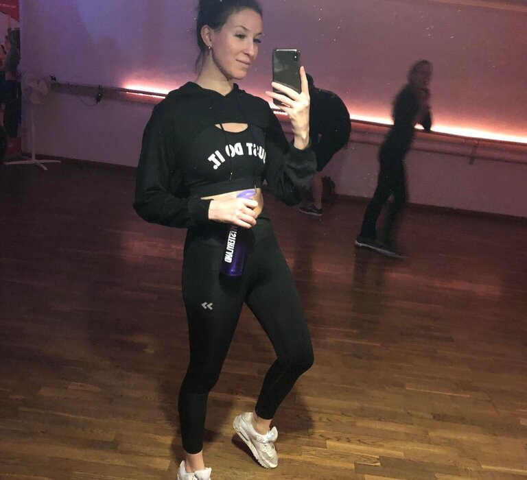 me in a shuffle studio